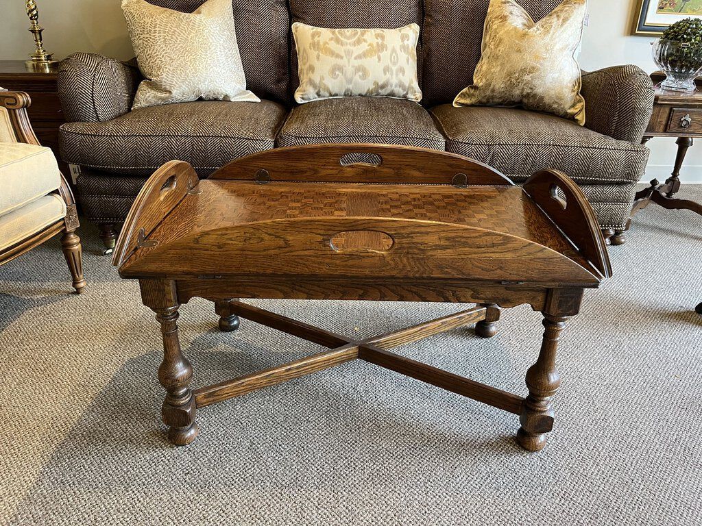 Ethan allen butler table hotsell