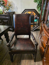 Load image into Gallery viewer, 72" L + 24" Leaves=120" x 44" Tommy Bahama Kingstown Distressed Dining Table , 6 Chairs