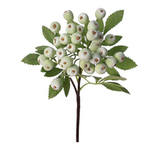 Load image into Gallery viewer, Designer’s Pick – 14” High-End Berry Picks: Frosty White Pink