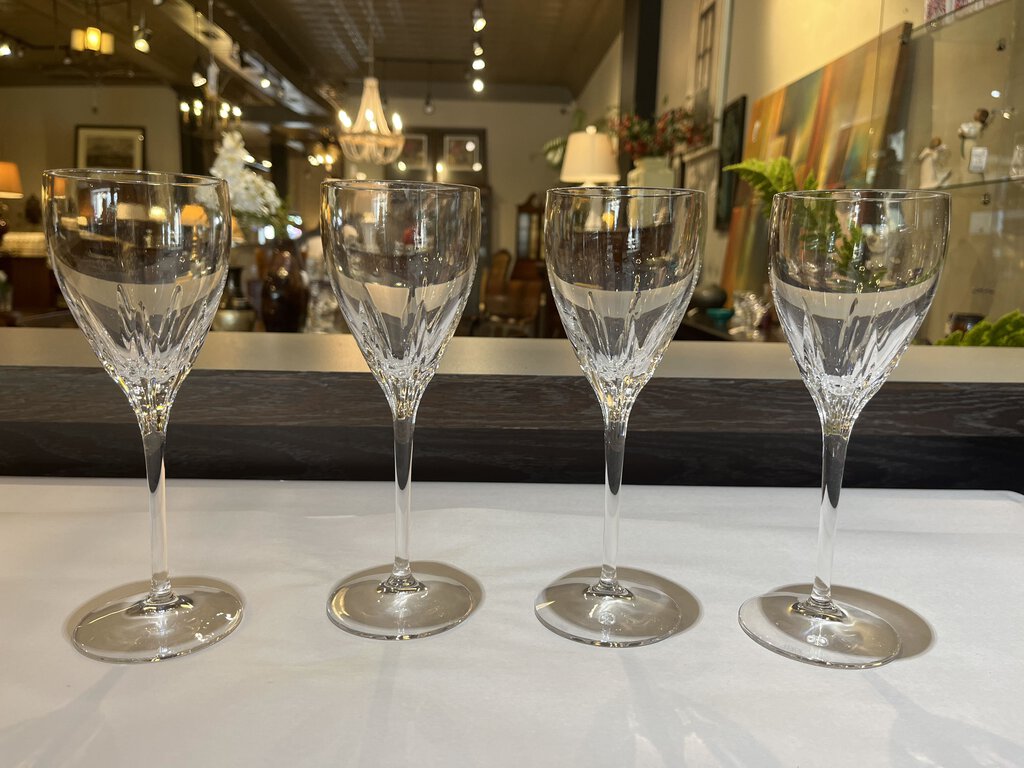 8 Lenox Crystal Firelight Wine Glasses Set of 4 – Hertel Home Consignment