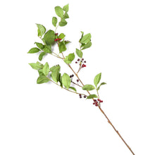 Load image into Gallery viewer, 38" Tall Artificial Wild Berry Branch
