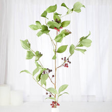 Load image into Gallery viewer, 38" Tall Artificial Wild Berry Branch
