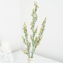 Load image into Gallery viewer, 28" Artificial Queen's Delight Floral Spray - Select Color: Blue
