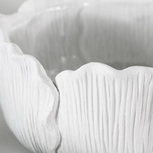 Load image into Gallery viewer, Leaf Reverie Planter - Small: White / H-4.75" | D-9"

