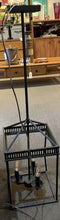 Load image into Gallery viewer, 10&quot;L x 10&quot;W x 13&quot;H (36&quot; Overall Height) Ove Black Pendant Light
