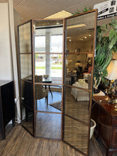 Load image into Gallery viewer, 80&quot; H x 60&quot; W Uttermost Mirrored 3 Section Screen
