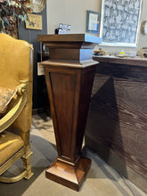 Load image into Gallery viewer, 47.5&quot; H x 13.5&quot;Sq ETHAN ALLEN Wooden Pedstal
