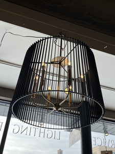 24"D x 33"L Kichler 6 Light Chandelier