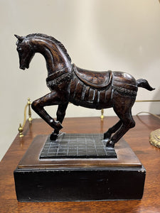 9.5" "Bronze" Horse Sculpture