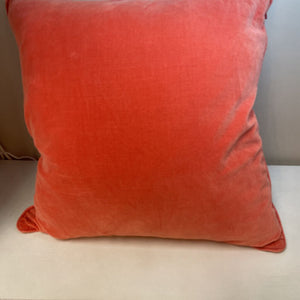 16" x16" Tangerine Down Accent Pillow