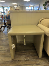 Load image into Gallery viewer, 28&quot; x 28&quot; 25.5&quot; H Leather Upholstered Side Table
