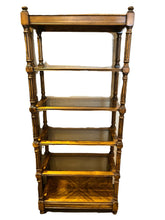 Load image into Gallery viewer, 69&quot;H x 29.5&quot;W x 15.5&quot;D Wood &amp; Glass 6 Shelf Etagere
