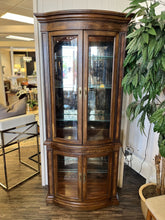 Load image into Gallery viewer, 77&quot; H x 34&quot; W x 17&quot; D Lighted Curio Cabinet
