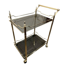 Load image into Gallery viewer, 27&quot; L x 18&quot; W x 32&quot; H &quot;Brass&quot; Bar Cart
