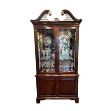 Load image into Gallery viewer, 85.5&quot; H x 42&quot; W x 16.5&quot; D Henredon Mahogany Breakfront
