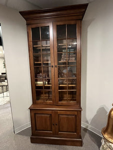 87" H x 39.5" W x 17"D ETHAN ALLEN Library Cabinet