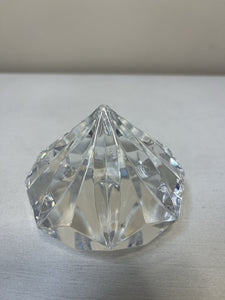 3.5" Waterford Crystal Diamond Paperweight