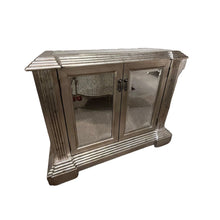 Load image into Gallery viewer, 41.5&quot; L x 14.5&quot; W x 35&quot; H 2 Door Mirrored Console Chest By: Carolyn Kinder International
