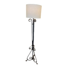 Load image into Gallery viewer, 60&quot; (3 WAY) Rustic Wrought Iron Scrolled Floor Lamp
