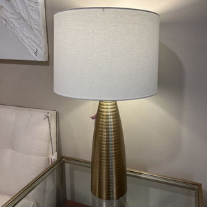 28" Etta Avenue Eben Metal Lamp w/ White Shade