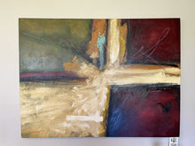 Load image into Gallery viewer, 48&quot; x 36&quot; &quot;Collision&quot; Abstract Painting by P.S.Gormain
