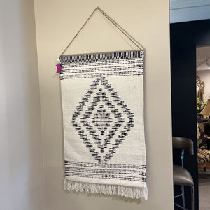 27" X 17" Macramé Wall Hanging