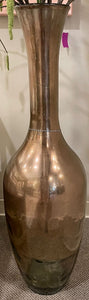 39" Bronze Like Floor Vase