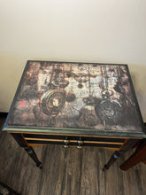 Load image into Gallery viewer, 24&quot; x 19&quot;D x 31&quot;H Custom Whimsical Side Table
