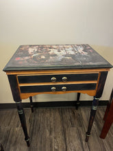 Load image into Gallery viewer, 24&quot; x 19&quot;D x 31&quot;H Custom Whimsical Side Table
