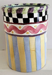 Mackenzie Childs Piccadilly Utensil Holder