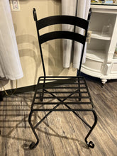 Load image into Gallery viewer, 37&quot; H x 20&quot; x 24&quot; Heavy Wrought Iron Chair
