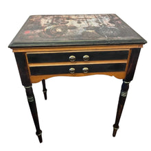 Load image into Gallery viewer, 24&quot; x 19&quot;D x 31&quot;H Custom Whimsical Side Table
