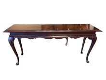 Load image into Gallery viewer, 60&quot;L x 27&quot;H x 16&quot;D ETHAN ALLEN 90&#39;s Cherry Console Table
