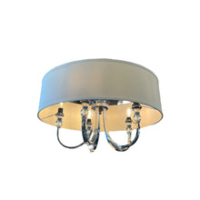 Load image into Gallery viewer, 31" Dia. x 26" Uttermost Grancona 5 Light Drum Shade Chandelier
