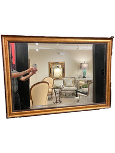 40" x 28" Beveled Rectangular Gold Mirror