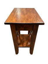 Load image into Gallery viewer, 25&quot;H x 22&quot;W x 14&quot;D Scherer Solid Maple End Table
