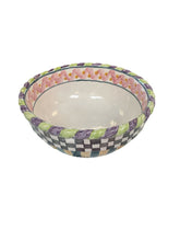 Load image into Gallery viewer, 9&quot; MacKenzie Childs Large Piccadilly Mixing Bowl
