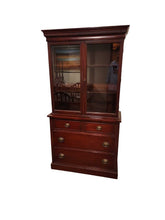 Load image into Gallery viewer, 68.5&quot; H x 16&quot; D x 36&quot; W Jamestown Furniture Co. Mahogany China Closet
