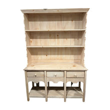 Load image into Gallery viewer, 52&quot;W x 76&quot;H x 17.5&quot;D Pine 2 Piece Hutch
