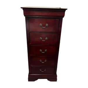 50"H x 22"W x 18"D - 5 Drawer Tall Chest