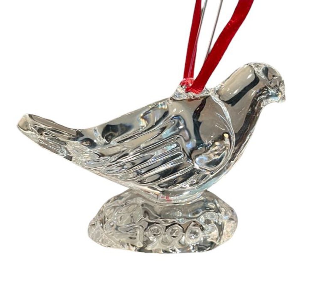 Waterford Crystal Partridge Ornament