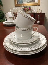Load image into Gallery viewer, 51 Piece Set of Pottery Barn Nile Dinnerware
