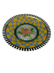 11" MacKenzie Childs Circus Plate (2 Available)