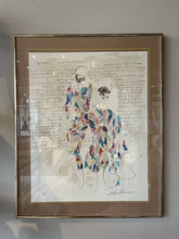 Load image into Gallery viewer, 29&quot; x 36&quot; &quot;Harlequin&quot; Vintage 70s Print by LeRoy Neiman
