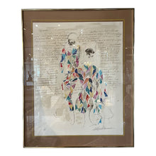 Load image into Gallery viewer, 29&quot; x 36&quot; &quot;Harlequin&quot; Vintage 70s Print by LeRoy Neiman
