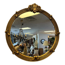 Load image into Gallery viewer, 37&quot; Dia. Gold Leaf Mirror
