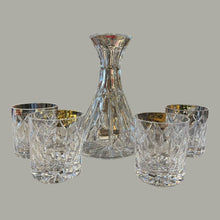 Load image into Gallery viewer, Waterford Crystal Jim O&#39;Leary Classic Collection Water Tower Carafe w/ 4 Glasses w/ box &amp; Certificate
