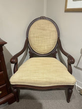 Load image into Gallery viewer, 31&quot;W x 24&quot;D x 43&quot;H Wood Arm Chair
