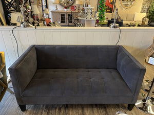 68"x 34" D Mitchell Gold Graphite Love Seat