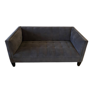 68"x 34" D Mitchell Gold Graphite Love Seat